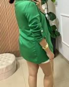 BLAZER ALFAIATARIA LISO VERDE