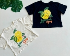 CROPPED T-SHIRT LEMON